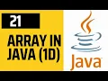 array in java in Urdu single dimensional array in java array in java