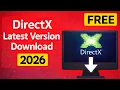 How to Download DirectX Latest Version FREE 2026 Directx Runtime Download directx dl