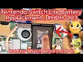 Nintendo Switch Lite Battery Replacement Part H-003 Step-By-Step Process DIY Project