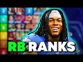 NEW Dynasty RB Rankings Tiers with Rookies