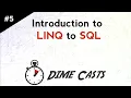 Introduction to LINQ to SQL
