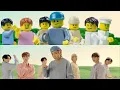 LEGO BTS Dynamite -- Stop-motion vergelijking