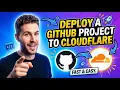 How to Deploy a GitHub Project to Cloudflare Pages Fast Free