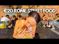 Lagu Top 5 beste streetfoodrestaurants in Rome, Italië! 🇮🇹 (€20 DIY Rome Food Tour)