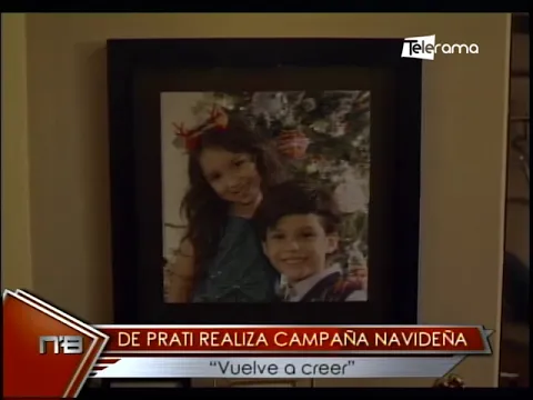De Prati realiza campaña navideña Vuelve a creer