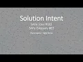 Solution Intent SAFe 6 0 Shanmugaraj