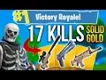 SOLID GOLD SOLO VS SQUADS Fortnite Battle Royale