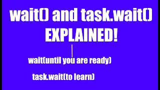 How wait task wait work in Roblox