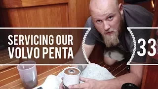 Sailing Around The World – Servicing Our Volvo Penta – Living with the tide   Ep 33