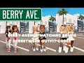 BERRY AVENUE CODES CLOTHES Matching Bestie Streetwear Codes