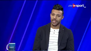 إسلام جابر  علاء عبد العال السبب في ظهورنا بشكل جيد في المباريات الكبيرة دندنها
