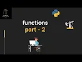 Lecture 27 - Functions