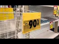 A walk-through of JoAnn fabrics one day left