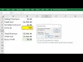 Goal Seek in Excel - Break Model