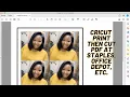 Cricut Print then Cut at Print Shop Staples Office Depot