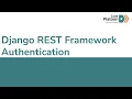 W20D4 Django REST Framework Authentication