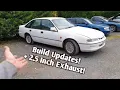 Turbo Vs New Vs Build Updates New Gearbox Works New 2 5 Inch Exhaust Sounds SICK
