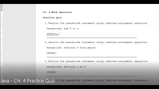 Java - Lesson
