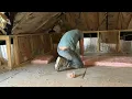 Installing Pink Next Gen Fiberglass R13 Insulation