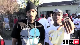 Nipsey Hussle At YG Im A Thug Music Video Shoot 