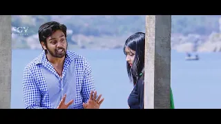 dhruva sarja sacrifices radhika pandit very emotional scene bahaddur kannada movie ravi shankar