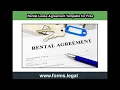Rental Lease Agreement - Free Rental Agreement Template