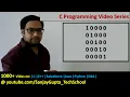 Print diagonal 1 and remaining as 0 using nested loop in C language C Programming Tutorials