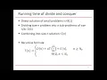 Divide and conquer ECE 592 Module 13