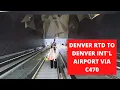 DENVER RTD - BOULDER TO DENVER INTERNATIONAL AIRPORT VIA THE C470