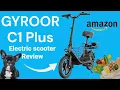 Download Lagu Gyroor C1 Plus electric scooter - This scooter can haul your groceries and pets - Unboxing + Review