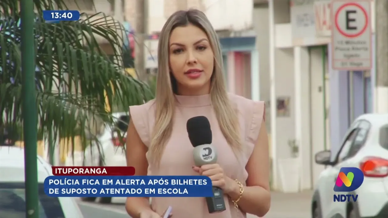 Ituporanga: polícia fica em alerta após bilhetes de suposto atentado em escola
