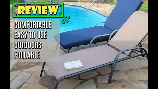 Giantex 2 Lounge Patio Chairs Set - Product Review