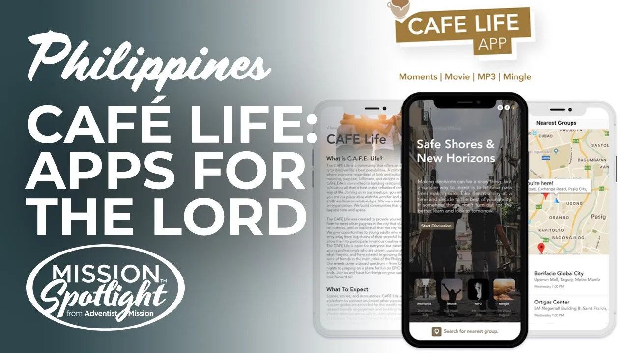 Weekly Mission Video - CAFÉ Life: Apps for the Lord