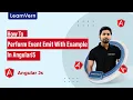 How To Perform Event Emit With Example In AngularJS LearnVern