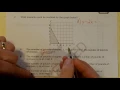 NC Math 1 EOC 2016-17 Problem 2 solution