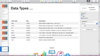Java Part 5 - Data Types
