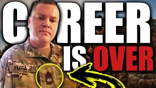 Army SFC Career is OVER NATIONAL SECURITY RISK