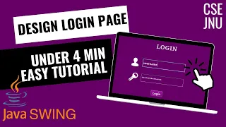 Login Form with Java Swing in Netbeans Java Swing Tutorial