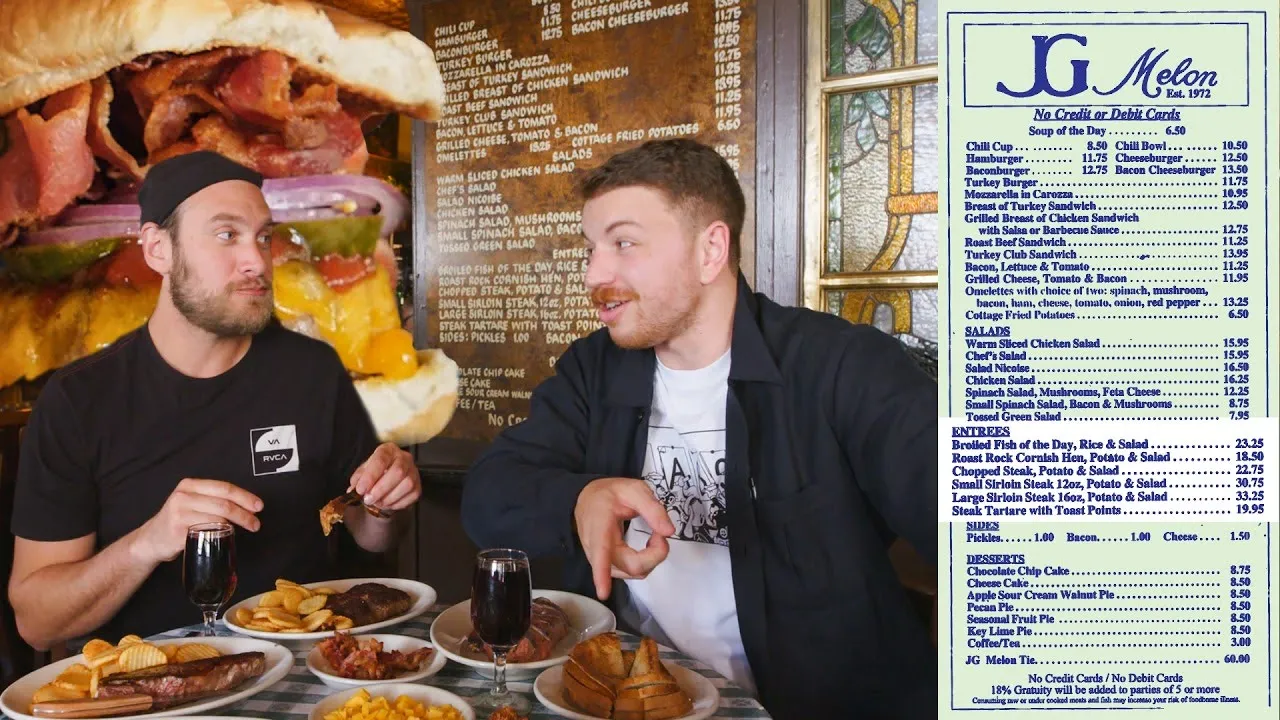 Trying Everything on the Menu at NYCs Most Famous Burger Restaurant (Ft Brad Leone)