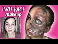 Two Face Makeup From the Dark Knight Harvey Dent