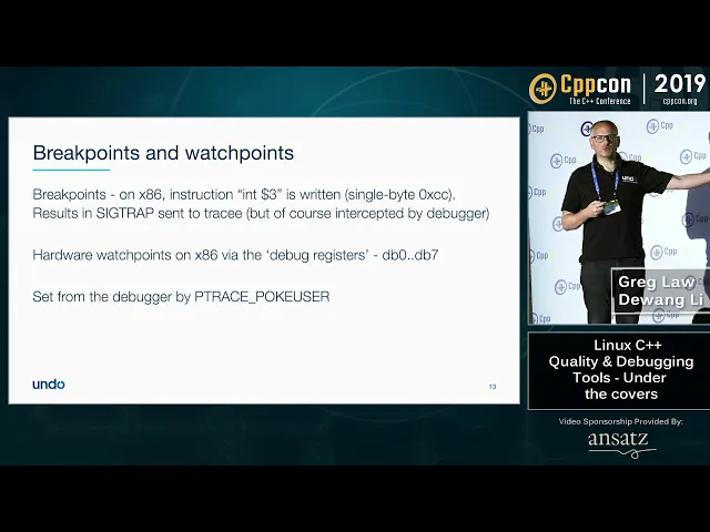 Modern Linux C++ debugging tools - under the covers - Greg Law - CppCon 2019