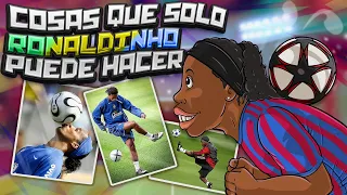 5 cosas que solo Ronaldinho era capaz de hacer y nunca nadie podrá igualar