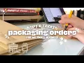 How I Pack Ship Orders From Home Small Art Business Tips
