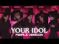 Download Lagu Your Idol Cover 【 Loganne \u0026 Friends 】 ⌜ KPop Demon Hunters ⌟ (FEMALE VER.)