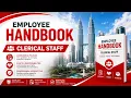 Non-Executive Employee Handbook Complete HR Policies Employee Guide