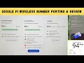 Google Fi Wireless Number Porting Review
