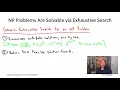 Algorithms for NP-Hard Problems Section 23 3 NP Problems with Easily Recognized Solutions