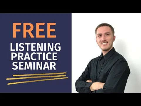 FREE English Listening Practice Seminar