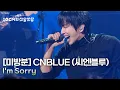 Lagu [미방분] CNBLUE (씨엔블루) - I’m Sorry [더 시즌즈-10CM의 쓰담쓰담] | KBS 260109 방송