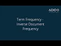 Term Frequency-Inverse Document Frequency